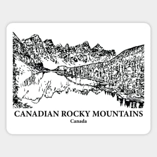 Canadian Rocky Mountains - Canada Magnet
